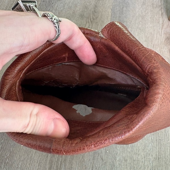 Brown Leather Ankle Boots - Picture 6 of 6